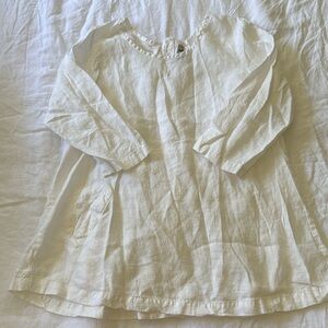 Flax linen top M